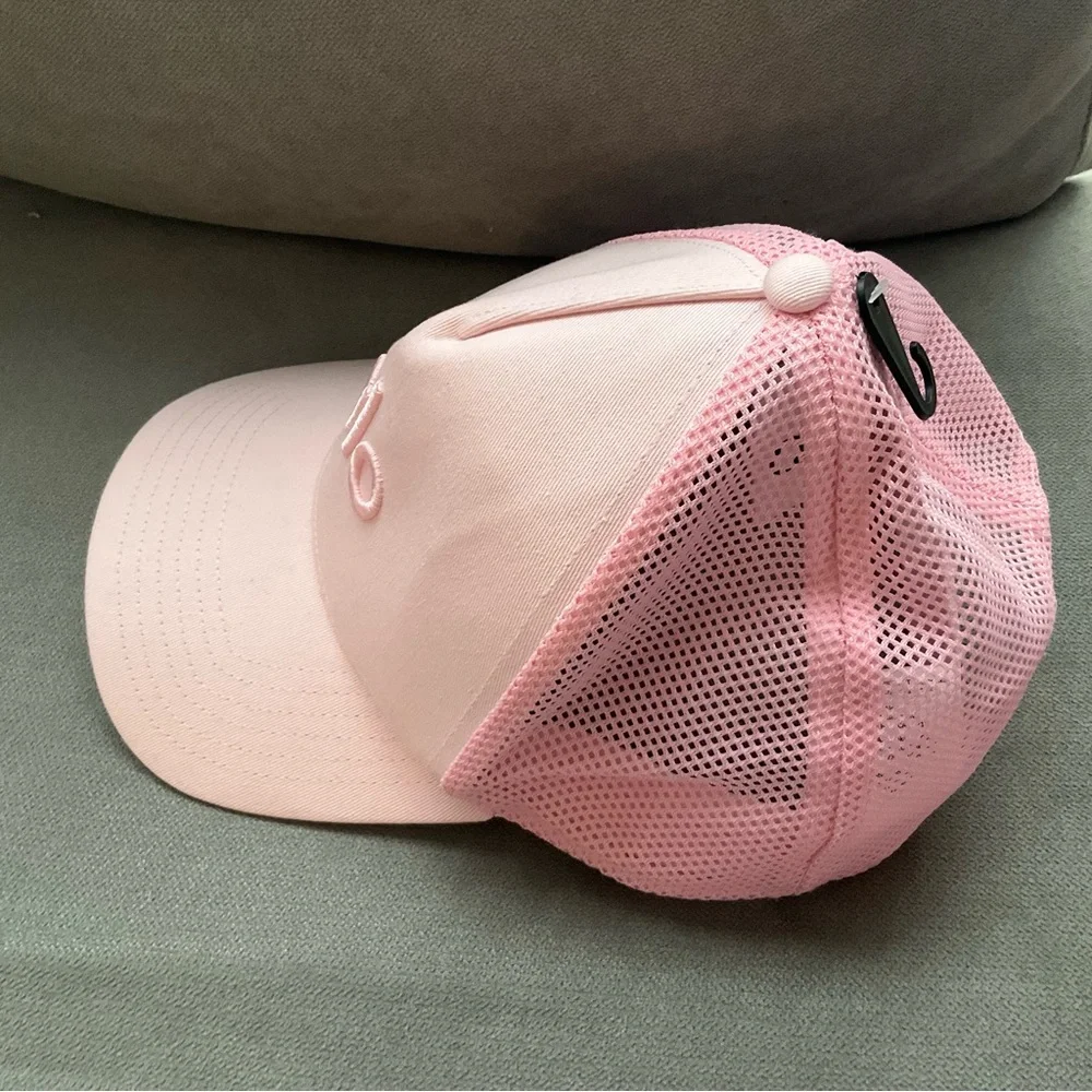 Alo Yoga District Trucker Hat Powder Pink